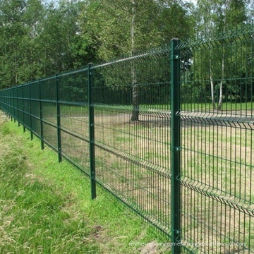 Green Vinyl Coated Welded Wire Mesh Fence